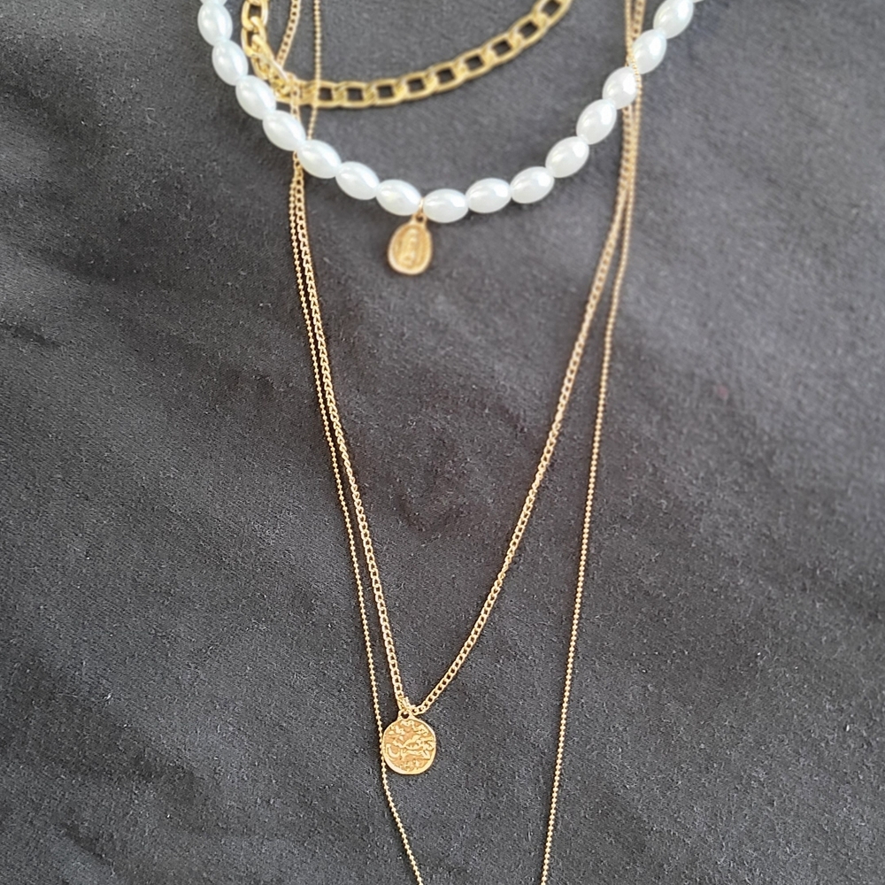 1 Piece, Multi Strand Necklace by Source Unknown